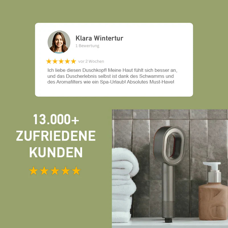 Doyoo Pure™ 3in1 Premium Filterduschkopf